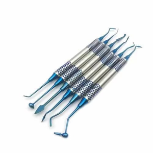 Instrumental de Relleno de Composite Premium (Juego de 6) de Acero Inoxidable Autoclavable, Kit de Escultura y Restauración Dental - Product Image 6