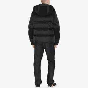 Nouvelle Arrivée Personnalisée – Doudoune Longue Homme Hiver Chaude Imperméable à Capuche Col Montant en Duvet d'Oie Nylon Coupe Ample - Product Image 3