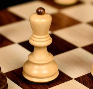 Jeu d'échecs russe traditionnel de Zagreb, pièces en sheesham et buis, roi de 3,1 cm, au meilleur prix - Product Image 3