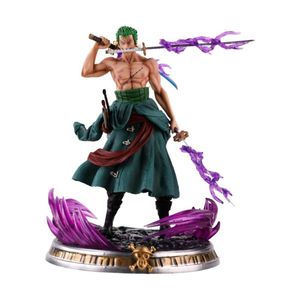 Figura de acción de anime de Roronoa Zoro, modelo de colección de estatuas de personajes de PVC - Product Image 1