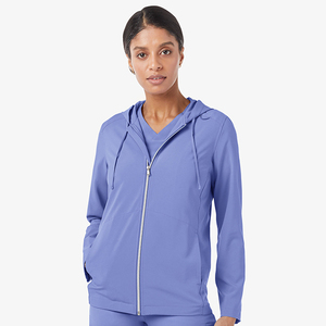 2026 Sweat à capuche pour femme, style blouse de laboratoire, personnalisé, en gros, OEM, épais, avec cordon de serrage, en molleton de coton, confortable - Product Image 6