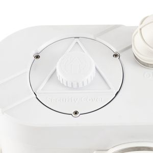 Pompa di scarico per acque reflue con trituratore 700W, portata 9600 L/h, prevalenza 10 m, 3 ingressi acqua per WC e cantina - Product Image 6
