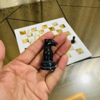 Tablero de Ajedrez de Resina de Madera Ecológico, Juego de Interior para Niños y Adolescentes, Uso en Primavera/Invierno/Verano, Juego de Ajedrez para 4 Jugadores