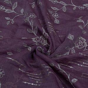 Tela de Red con Lentejuelas y Bordado de Perlas, Material de Encaje de Gasa de Doble Capa de Lujo para Vestidos de Novia y Ropa de Noche - Product Image 4