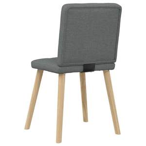 Ensemble de 4 chaises de salle à manger gris foncé - Product Image 6