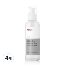 Manyo Factory All-In-One 150ml Acido Ialuronico Liquido Idratante per Uomo, Confezione da 4, Ingredienti per la Cura della Pelle, Flacone Scontato - Product Image 1