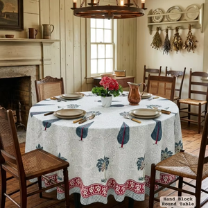 Tablecloth Decorative Indian Floral <b>Table</b> <b>Cover</b> for Dining Room Kitchen <b>Outdoor</b> Seating and Coffee <b>Tables</b> - Product Image 1