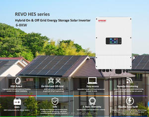 Convertisseur d'énergie solaire hors réseau et connecté au réseau SOROTEC REVO HES Series 6KW avec contrôleur de charge MPPT, protection IP65, garantie de 5 ans - Product Image 6
