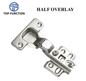 Bisagra Sólida de Acero Inoxidable de 35 mm para Puertas de Gabinetes sin Marco, Ángulo de Apertura de 90°, Operación Diaria Confiable, Supermercado - Product Image 5