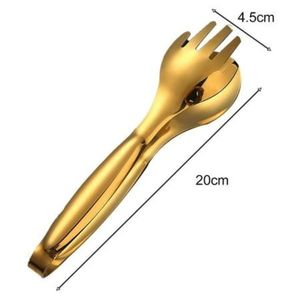 10.5cm Gold Stainless Steel Sugar Tongs Mini Ice Tongs Rose Relief Coffee Tea Tongs Small Food Serving Tongs For Wedding Party - Product Image 2