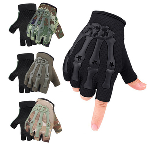 Unisex <b>Half</b> Finger Mesh Fitness Gloves Breathable Non <b>Slip</b> Gym Workout Training Grip Pull On Exercise Gloves fitness workout - Product Image 3