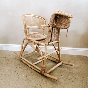 เก้าอี้โยกลายหวายสำหรับเด็ก - Product Image 4