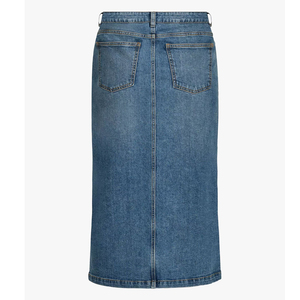 Best Material High Waist Casual Denim Skirt for Women Trendy Fashion Daily Use Bulk Women Demin Skirts - Product Image 4