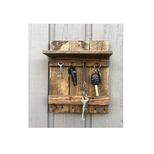 Wooden <b>Key</b> <b>Hook</b> Artistic Residential Organizer Developed to Support Practical <b>Wall</b> Storage with Sophisticated Home Charm - Product Image 6