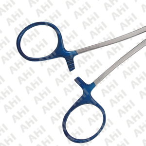 Pince hémostatique manuelle droite professionnelle AHI, à dents, en acier inoxydable, pour artères crétales, instrument chirurgical, la plus vendue - Product Image 3