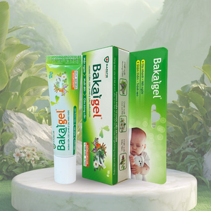 Gel anti-moustiques Bakaigel 15g, respectueux de la peau des bébés, écologique, 80% d'ingrédients actifs, apaisant naturel à base de plantes pour les piqûres d'insectes, lit - Product Image 1