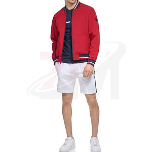 Vestes à manches longues en polaire 100% polyester personnalisées, couleur rouge, pour la saison hivernale, nouvelle collection pour hommes, marque personnalisée, nouveaux arrivages - Product Image 5