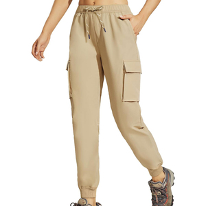 Women's Oversized Cargo Pants Soft Cotton Breathable Eco-Friendly Windproof Mid <b>Waist</b> Formal Pockets Colored <b>Jeans</b> Autumn Season - Product Image 6