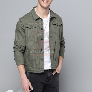 Chaqueta de Mezclilla para Hombre de Manga Larga, Nueva Llegada, Fabricada en Fábrica, Diseño Personalizado, Precio Económico, Chaqueta de Invierno para Hombre al por Mayor - Product Image 3