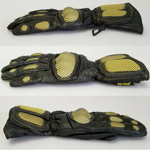 Guantes de Motocicleta de Alta Calidad, Cuero Genuino, Guantes de Protección Personalizados para Hombres y Mujeres - Product Image 2