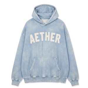 Sudadera extragrande para hombre, de algodón grueso, con efecto lavado ácido, estilo vintage, informal, resistente, cálida para invierno, estilo urbano. - Product Image 1