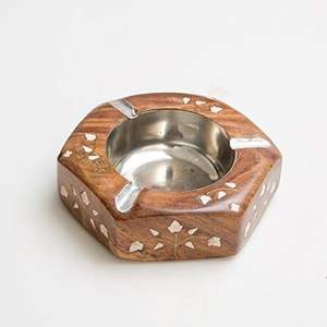 Cendrier en bois poli à la main, écologique et luxueux, décoration de fumeur haut de gamme - Product Image 2