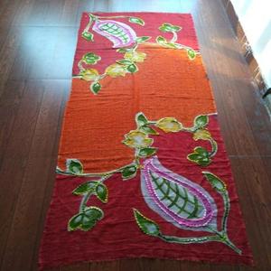 Écharpe de luxe imprimée à la main, douce et confortable, châle tendance 70x180 cm pour femme toutes saisons - Product Image 2