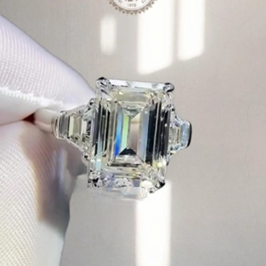 Anillo de Compromiso de Oro Amarillo de 14K con Diamante Cultivado en Laboratorio de 8 Quilates con Certificado IGI, Joyería de Lujo para Novia, Regalo de Boda - Product Image 5