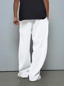 กางเกงขนแกะทรงหลวมสำหรับผู้ชายกางเกงวอร์มใส่ลำลองสำหรับฤดูหนาวกางเกงวิ่งจ๊อกกิ้งแบบกำหนดเองได้ - Product Image 4