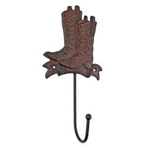 Gancho de hierro con acabado antiguo brillante en forma de zorro, moderno, para decoración, regalos, organizador de entrada, organizador de interiores - Product Image 5
