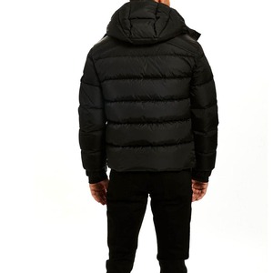 Unisex Premium Quality Slim Zip-Up Canvas Stand Collar Winter <b>Warm</b> Custom Quilted <b>Waterproof</b> Cartoon Print Puffer <b>Jacket</b> - Product Image 2