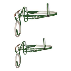 Bridon de cheval en PU fantaisie avec forme anatomique, rembourrage doux, design réglable, couleurs et logo personnalisés, service OEM, vente en gros - Product Image 6