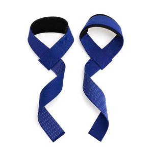 Nouvelles sangles de musculation en néoprène robustes avec logo personnalisé OEM, sangles de poignet de haute qualité pour la musculation, résistantes à l'usure - Product Image 1