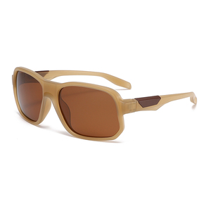 Lunettes de soleil sportives unisexe TR90 à monture large et polarisées TAC, dernière mode, confortables, durables, légères (24g), modèle 2026 - Product Image 5