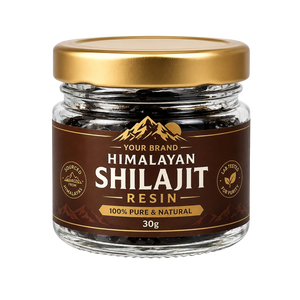 Résine de Shilajit de l'Himalaya de Qualité Supérieure, Extrait Minéral Soigneusement Traité, Résine de Shilajit pour Vente en Gros et Approvisionnement en Vrac, Inde - Product Image 1