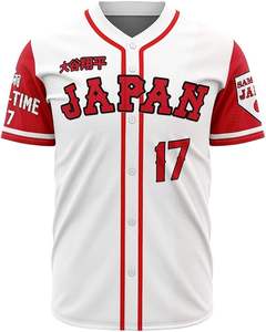 Venta al por mayor de camisetas de béisbol lisas y baratas, personalizadas, transpirables, para hombre. - Product Image 2