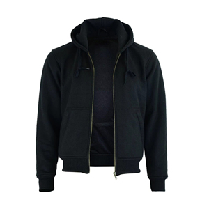 Sweat-shirts à capuche zippés en polaire pour hommes grandes tailles, avec logo personnalisé, collection 2026, OEM, qualité supérieure, en coton et Kevlar - Product Image 5