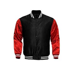 Chaqueta Varsity 100% Poliéster Personalizada para Baloncesto, Deportiva, Estilo Urbano, Servicio OEM, Logotipo Bordado Personalizado, Unisex 2026 - Product Image 4
