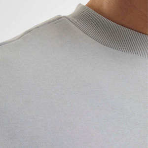 เสื้อสเวตเชิ้ตผู้ชายแบบไหล่ตกสั่งทำได้ ขายส่ง ผ้าคอตตอนหนานุ่ม พิมพ์ลายพัฟ สไตล์สตรีทแวร์ สำหรับผู้ซื้อในสหรัฐอเมริกา - Product Image 5