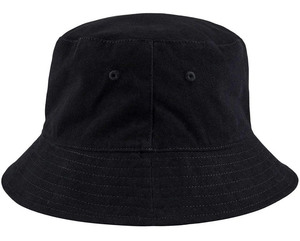 Custom Unisex Black Cotton <b>Bucket</b> <b>Hat</b> 6-Panel Solid Color Casual Spring Summer Fitted Adult <b>Hat</b> Fishing Casual Wear Trucker <b>Hats</b> - Product Image 6