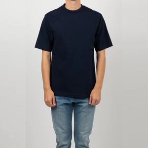 Camiseta Casual de Algodón 100% para Hombre, Talla Grande, con Logotipo Personalizado Serigrafiado, Manga Corta, Secado Rápido, Tejido Ecológico - Product Image 4