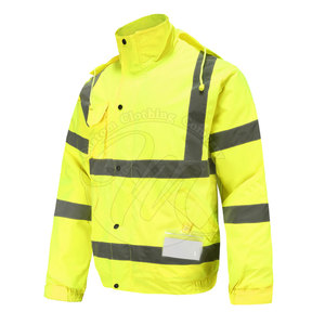 Chaqueta de seguridad de alta calidad hecha en Pakistán, chaqueta de seguridad de alta visibilidad con logotipo personalizado de alta calidad para venta en línea - Product Image 2