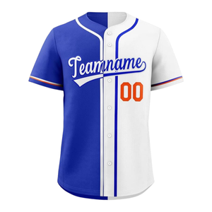 Maillot de baseball style américain à manches courtes, grande taille, fabricant de vêtements d'équipe personnalisés, vêtements de sport de haute qualité, vente en gros - Product Image 4
