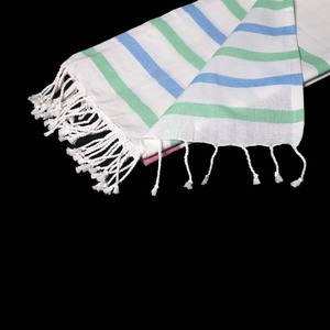 Serviette de Hammam 100% Coton de Haute Qualité, Serviette Fouta en Coton Personnalisée avec Motif Rayé pour Femmes, Exportateur en Inde - Product Image 6