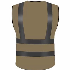 เสื้อกั๊กนิรภัยสะท้อนแสงแบบทันสมัย ระบายอากาศได้ดี ผลิตจากโพลีเอสเตอร์ พร้อมตัวเลือกปรับแต่งได้ ใช้ได้ทั้งชายและหญิง ราคาประหยัดสำหรับการขาย - Product Image 3