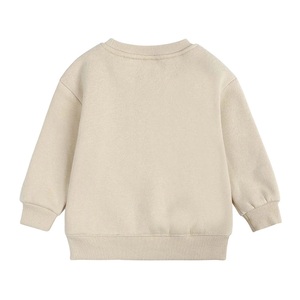Sweat-shirts pour garçons et filles, pulls à col rond en polaire pour tout-petits, t-shirts à manches longues unis pour enfants, pulls personnalisés avec logo pour enfants - Product Image 4