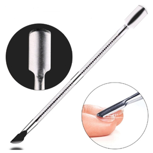 Empujador de Cutículas de Acero Inoxidable de Alta Resistencia, Construcción Reforzada, Diseño de Fácil Agarre para Manicura Profesional, Logotipo Personalizado - Product Image 6