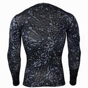 Ropa Deportiva y para Exteriores, Sublimada, Estilo Gimnasio, Material de Tela Deportiva, Camiseta de Manga Larga para Hombre, de Secado Rápido y Compresión - Product Image 3