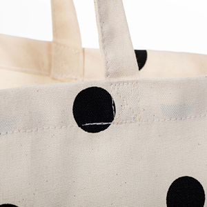Sac à bandoulière en toile à pois, grande capacité, durable, de haute qualité, résistant, personnalisable - Product Image 6