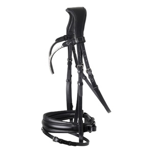 สายบังเหียนบุนวมนุ่มแบบอังกฤษประดับพลอยเทียมแบบพกพามีทุกขนาดผู้ผลิตขายส่ง Saman - Product Image 3